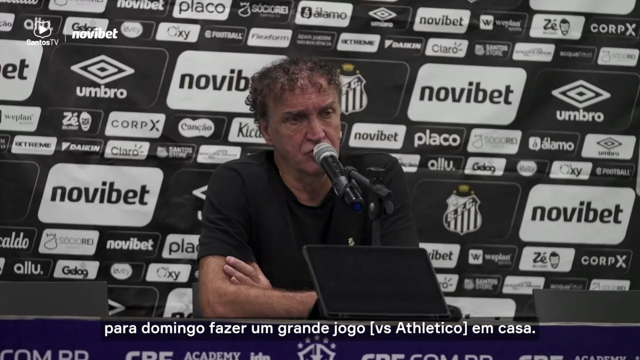 Cuca aposta em crescimento do Santos após classificação