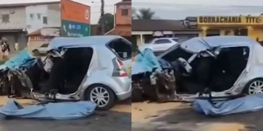 Acidente na BR-135 deixa um morto e sete feridos no MA