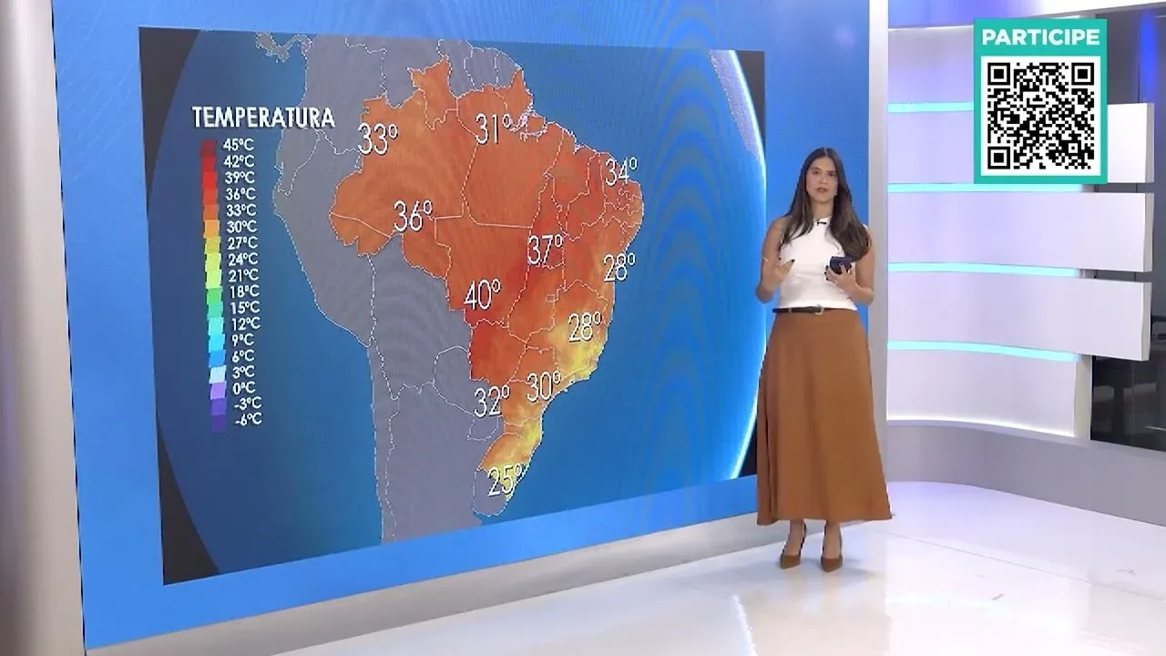 Frio intenso e onda de calor marcam a última semana de agosto no Brasil