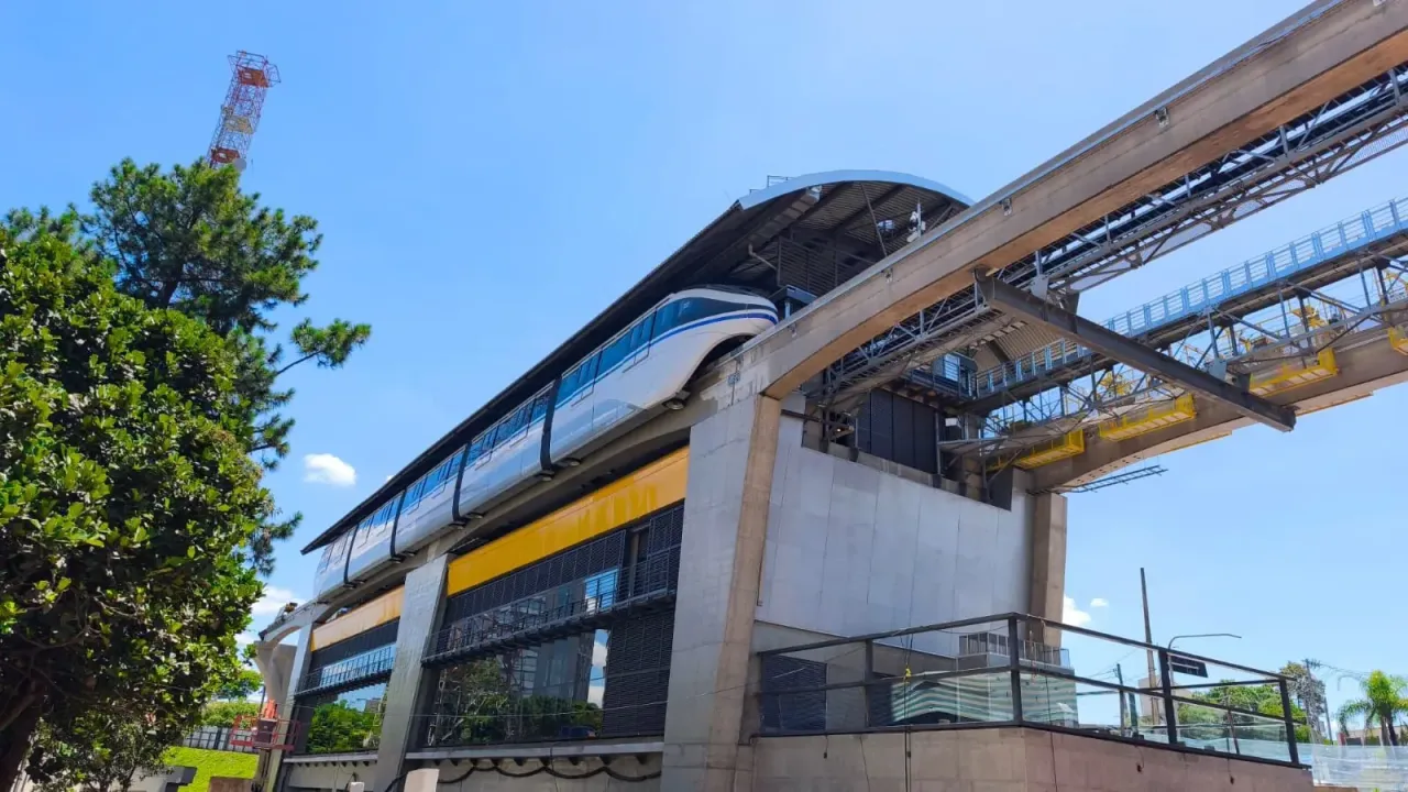 Metrô adia licitação para projetos de expansão do monotrilho de Congonhas