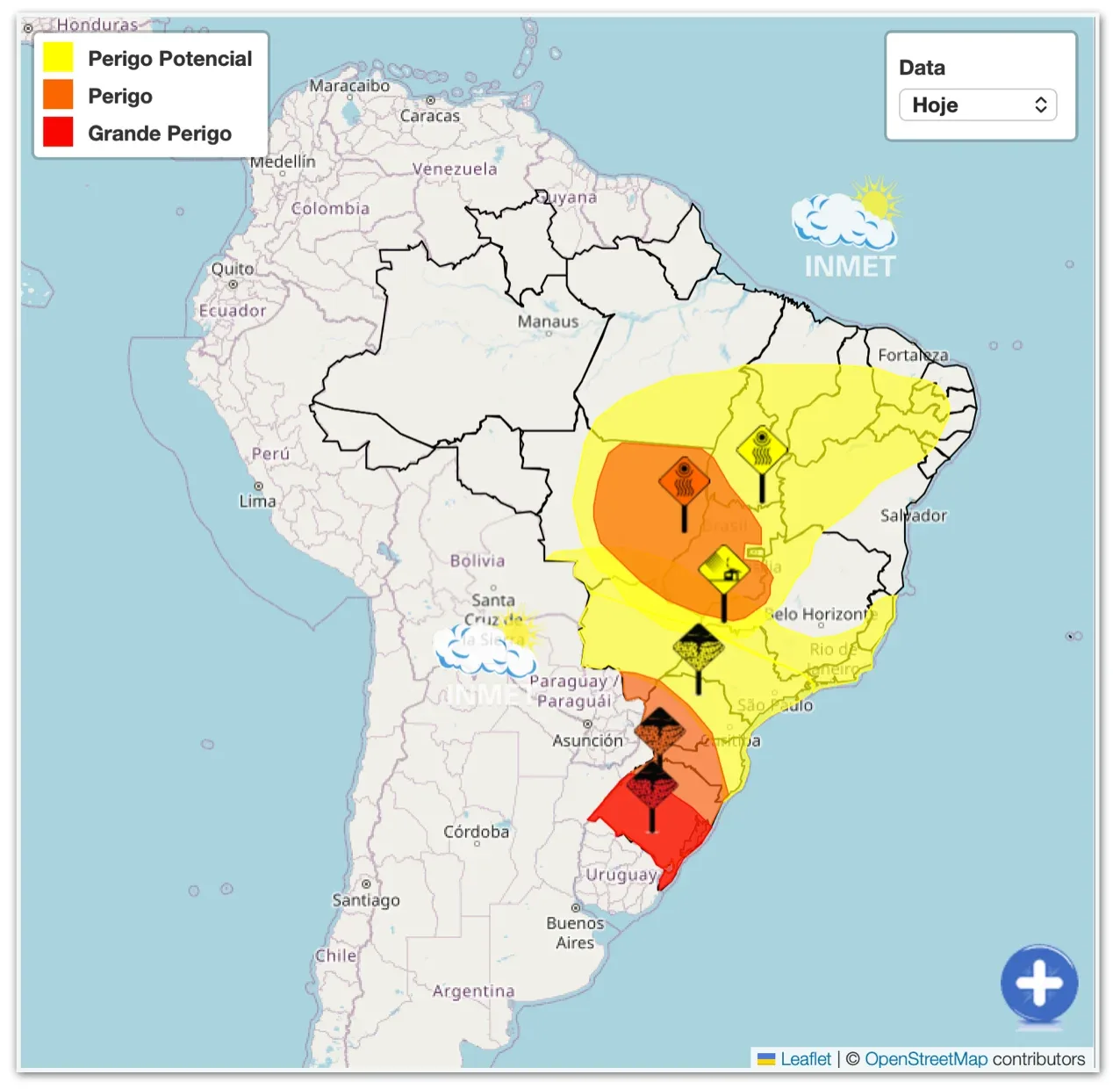 Saiba quais Estados serão afetados pelo “ciclone bomba”