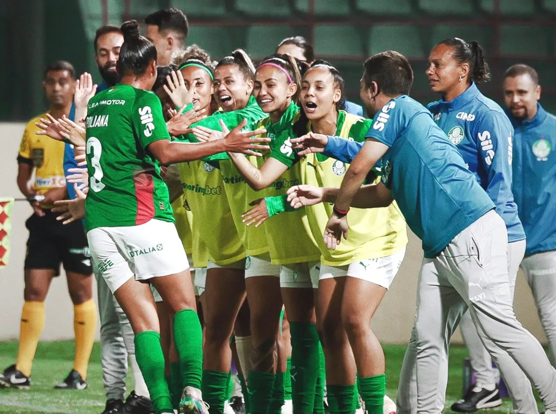 Palmeiras avança às semifinais do Paulistão F; Corinthians, Santos e São Paulo vão ao play-in