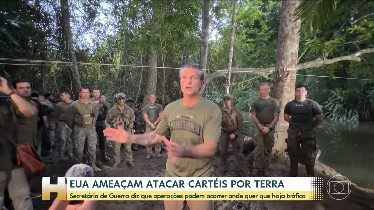EUA expandem campanha militar por terra na América Latina