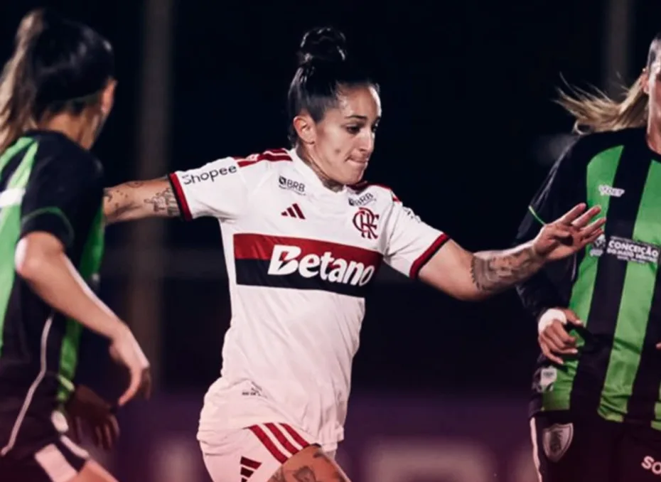 Flamengo busca empate com o América-MG pelo Brasileirão feminino