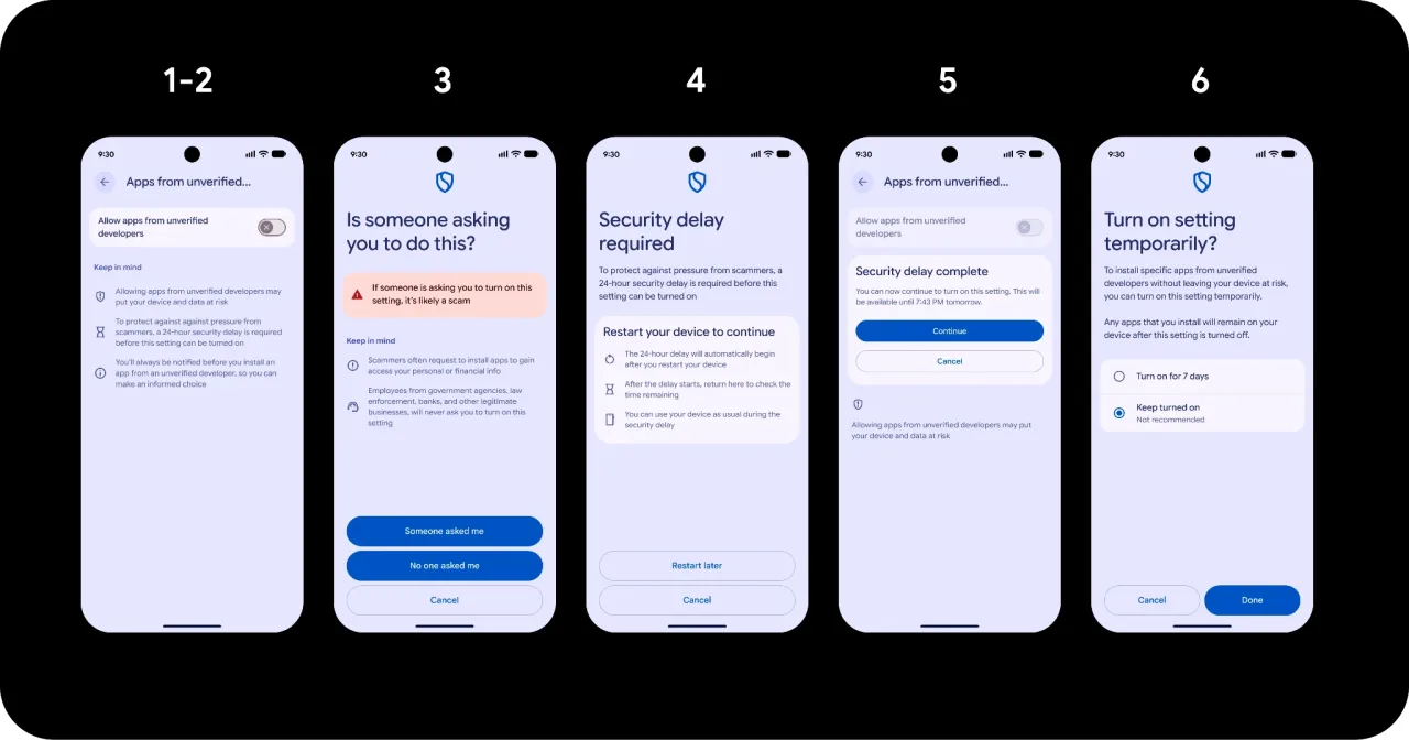 Android começa a impor 'quarentena' para instalar apps de fontes desconhecidas