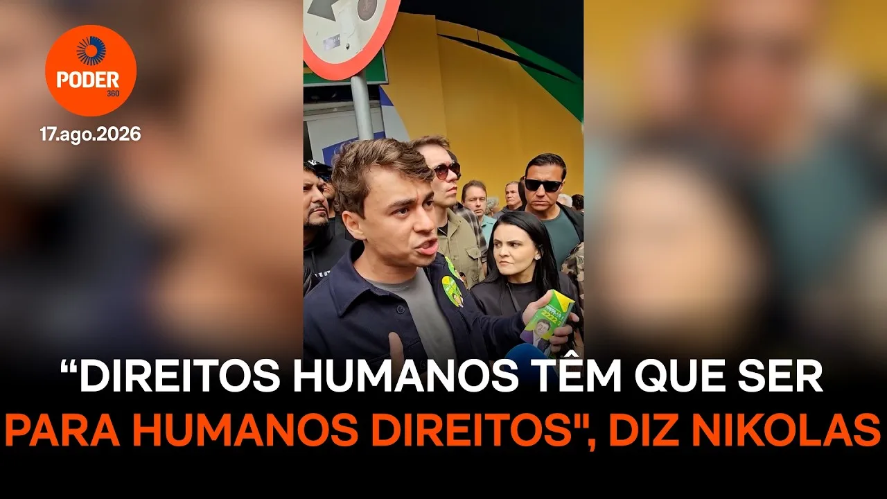 “Direitos humanos têm que ser para humanos direitos”, diz Nikolas Ferreira