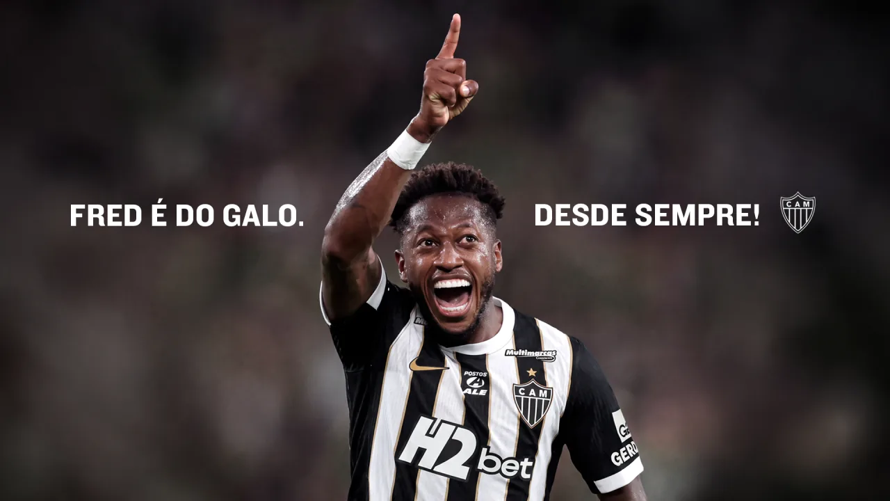 Atlético-MG anuncia contratação do volante Fred: “Atleticano desde sempre”