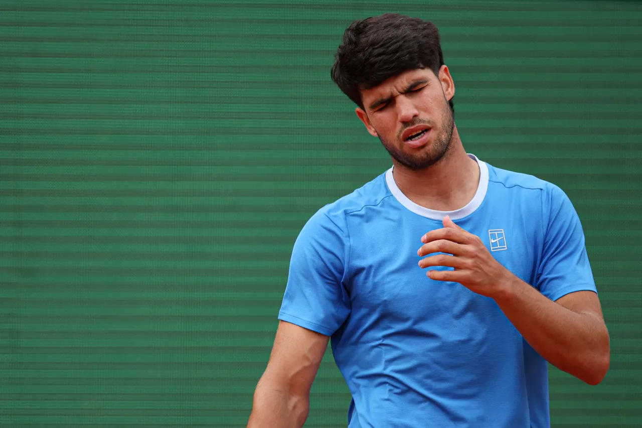 Alcaraz desiste do Masters 1000 de Cincinnati devido a lesão no punho
