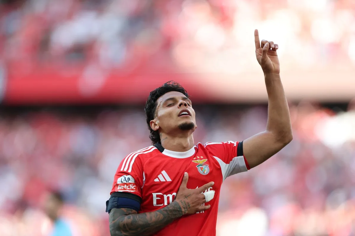 Richard Ríos, ex-Palmeiras, pode estar de saída do Benfica