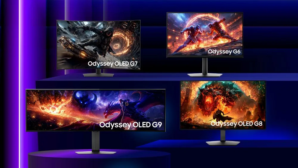 Samsung apresenta monitor gamer Odyssey de 1.100 Hz