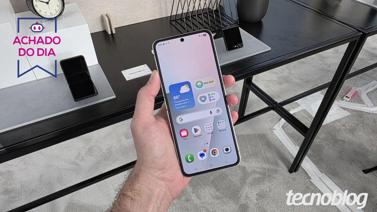 Galaxy Z Flip 7 FE despenca 60% em promoção histórica