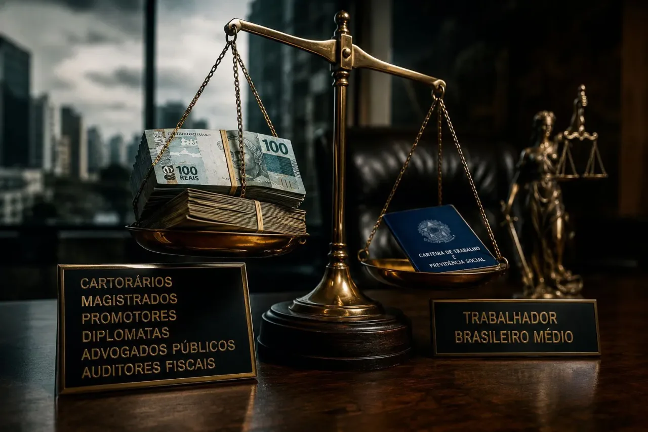 Empregos ligados ao Estado criam ‘casta’ de altos salários no Brasil, revela pesquisa