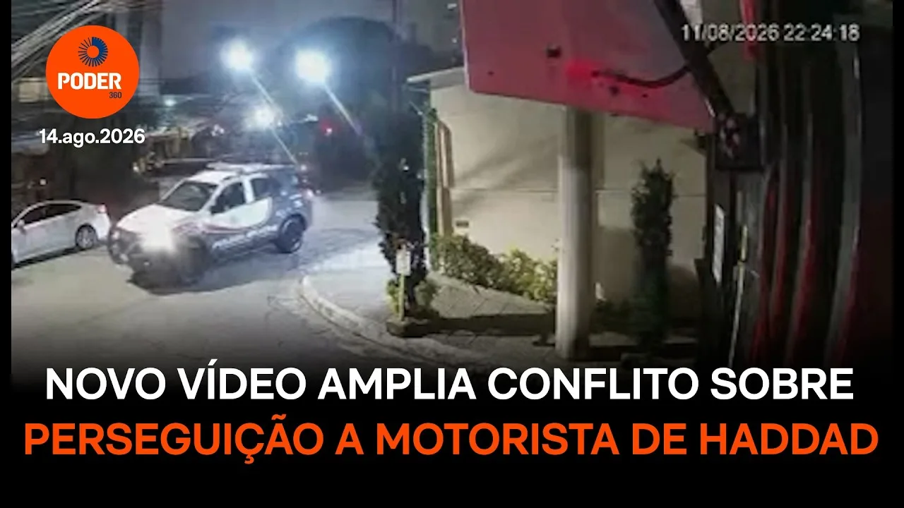 Vídeo contraria versão de motorista de Haddad sobre perseguição