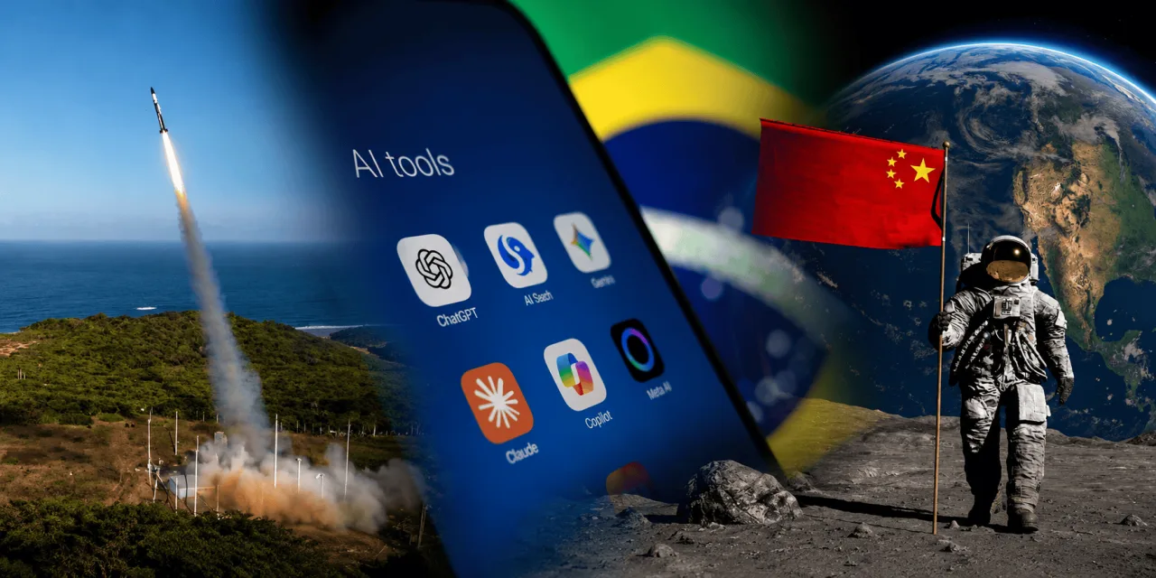 Resumo do OD: Foguete em Alcântara, supercomputador do Brasil e China indo à Lua