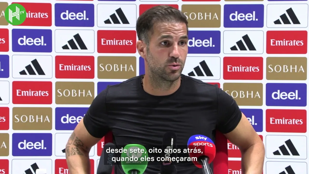 Fàbregas elogia o projeto de Arteta no Arsenal: “Sinto que algo está acontecendo”