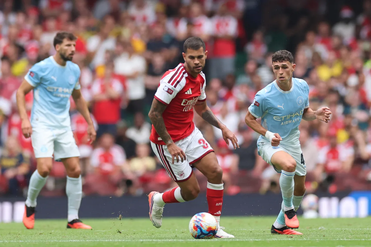 Veja fotos de Arsenal x Manchester City pela Supercopa da Inglaterra