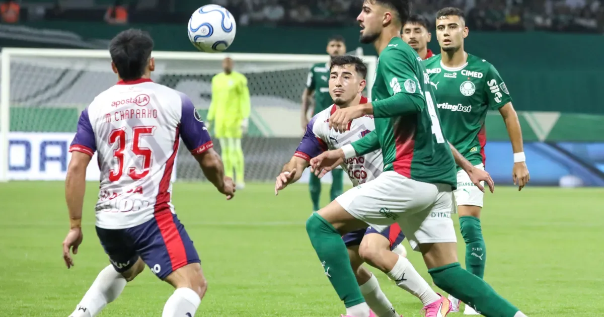 Palmeiras joga mal, leva gol nos acréscimos e empata com o Cerro na Libertadores