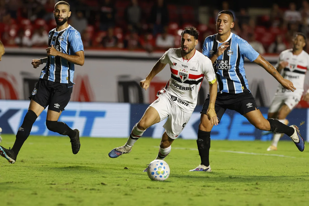 Grêmio x São Paulo: veja onde assistir ao jogo pelo Brasileirão