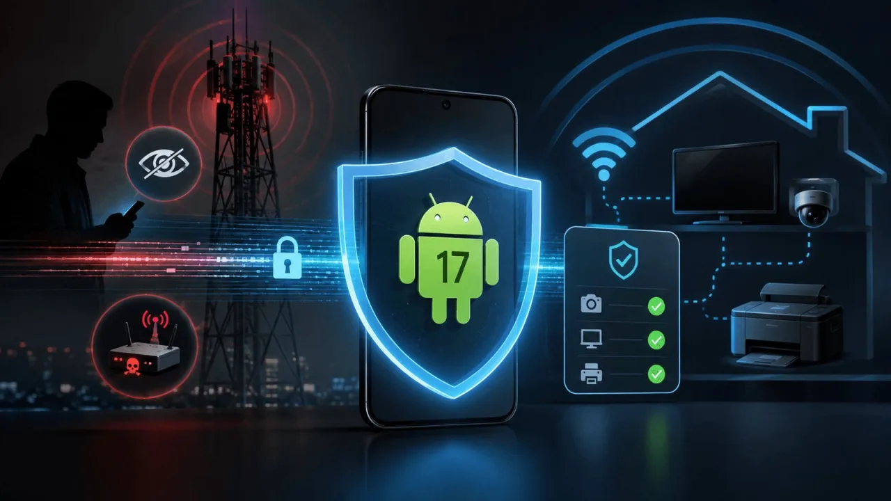 Google anuncia Android 17 com blindagem contra espionagem de operadoras