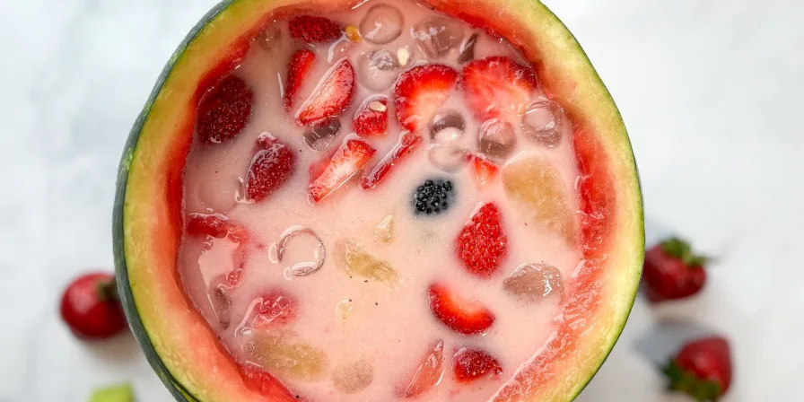 Subak Hwachae: aprenda a fazer a famosa bebida de melancia coreana
