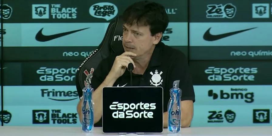 VÍDEO: Fernando Diniz aponta falta de intensidade e agressividade do Corinthians
