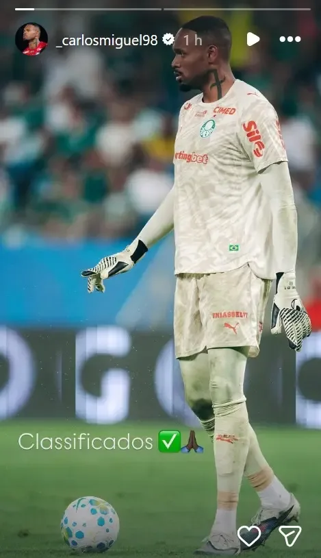 Provocação? Carlos Miguel faz postagem após queda do Corinthians; veja