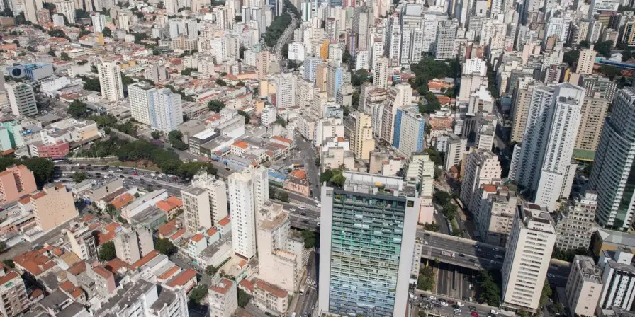 Área urbanizada no Brasil cresceu 12,3% de 2019 a 2022, mostra IBGE