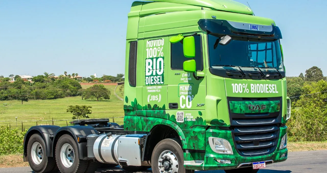 Caminhão da JBS roda mais de 500 mil km abastecido exclusivamente com biodiesel