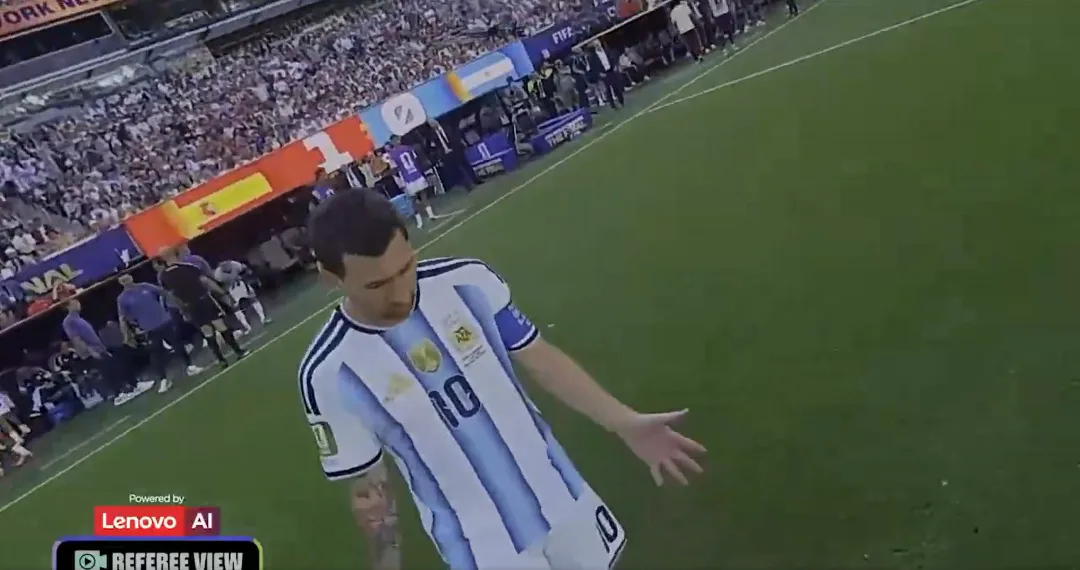Saiba o que árbitro falou para Messi na final da Copa; veja