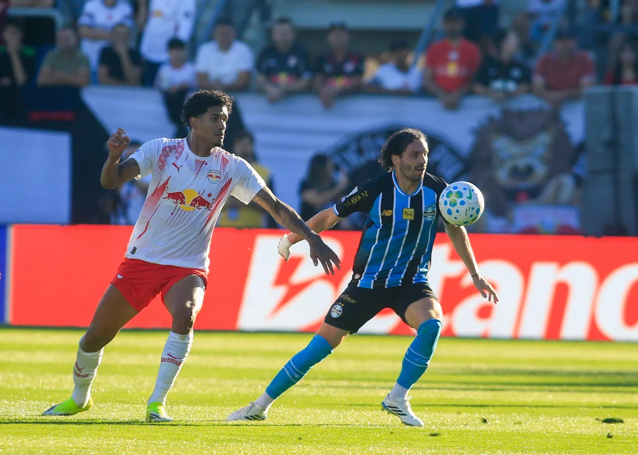 Veja fotos do duelo entre Red Bull Bragantino e Grêmio pelo Brasileirão