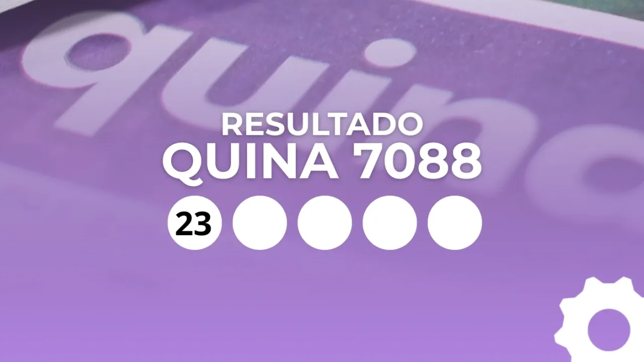 Resultado da Quina 7088: veja os números sorteados