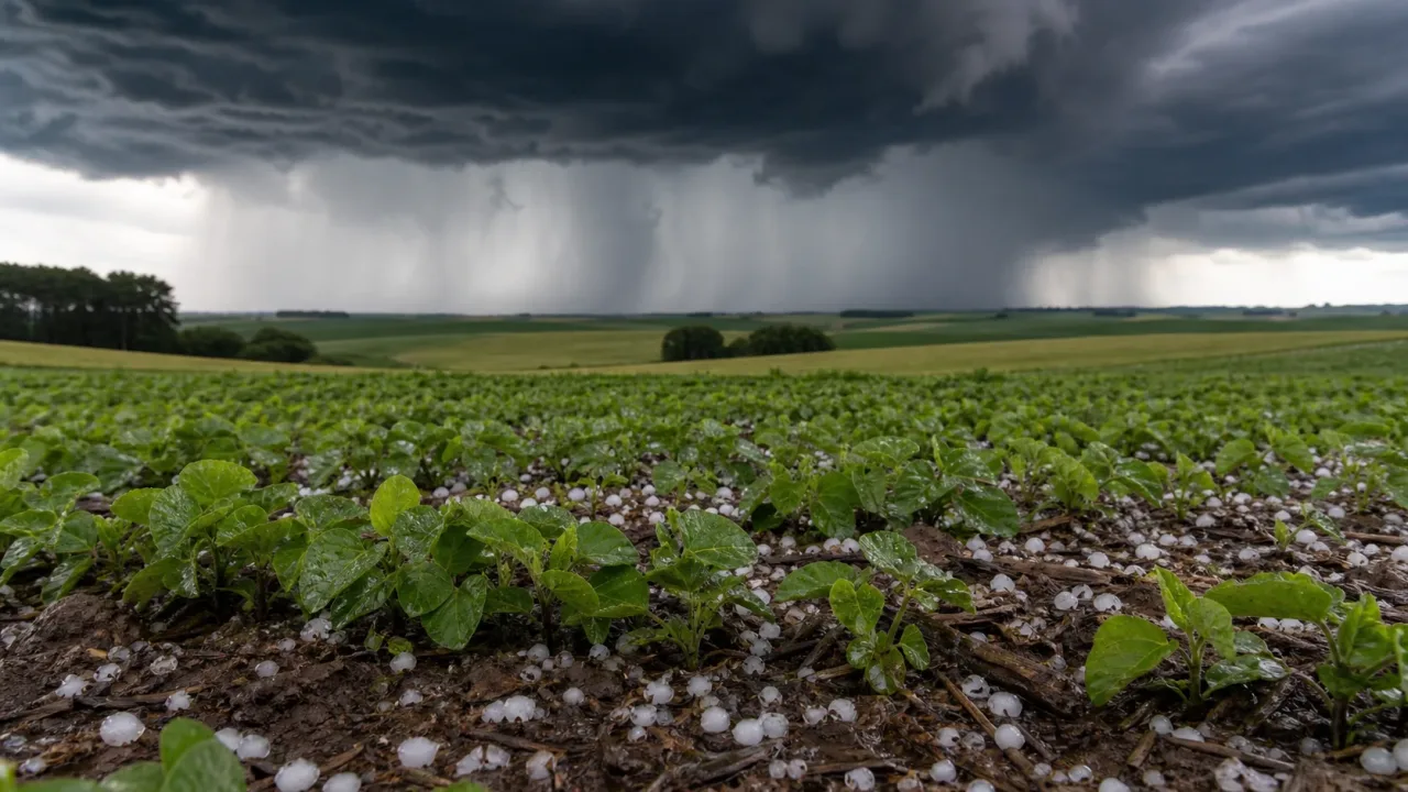 Rio Grande do Sul entra em alerta para temporais com granizo e ventos acima de 100 km/h