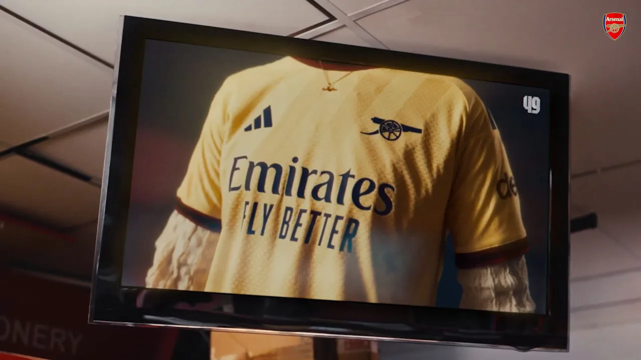 Arsenal lança terceiro uniforme para a temporada 2026/27