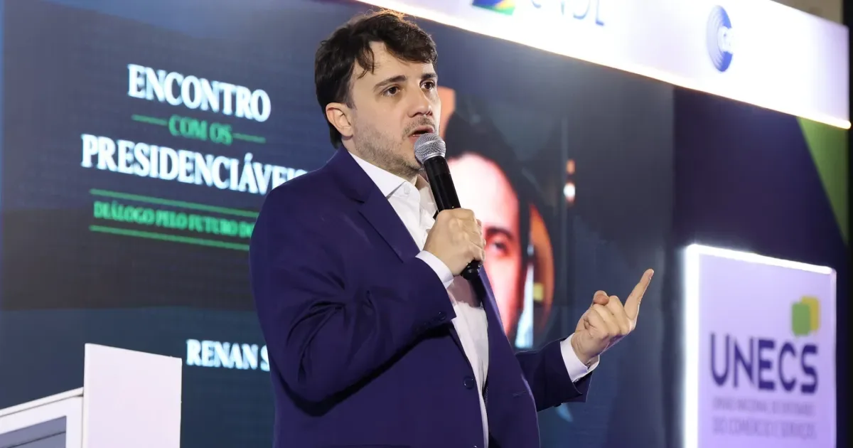 Renan Santos diz que ‘CLT já deu’ e promete barrar aumento de custos trabalhistas