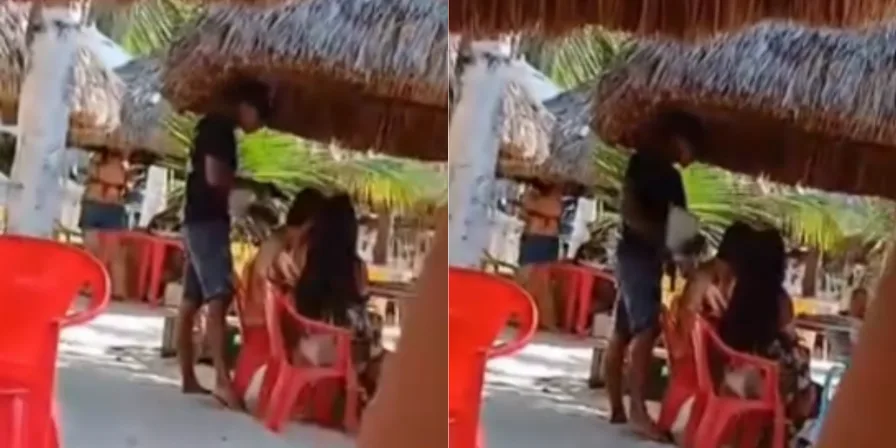 Assaltante se passa por vendedor ambulante e saca arma de caixa de isopor em bar na Litorânea