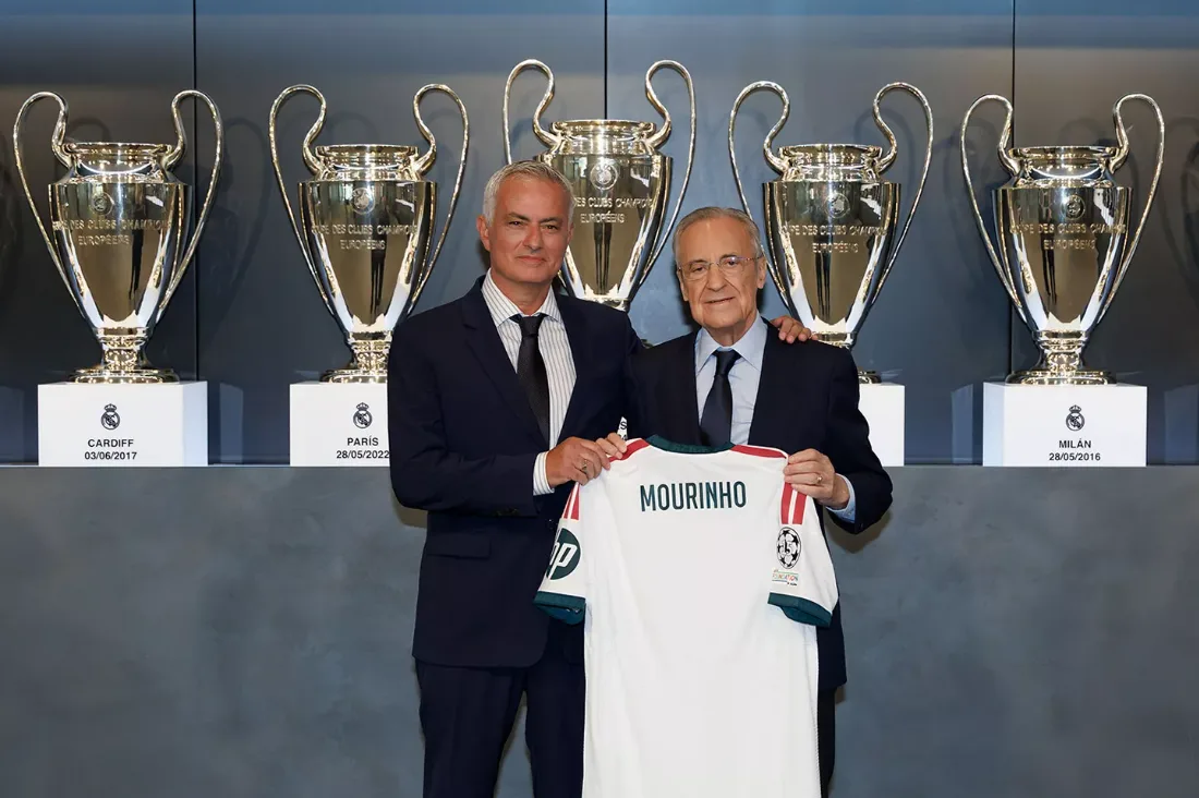José Mourinho é oficialmente apresentado no Real Madrid