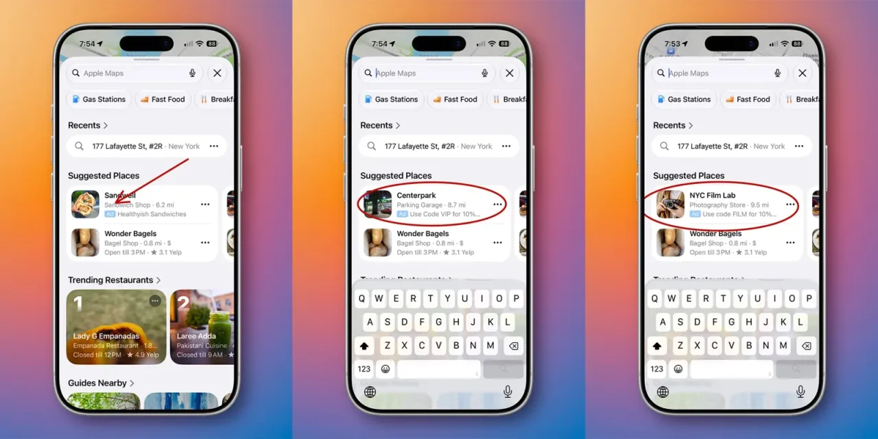 Apple Maps começa a exibir anúncios na busca; saiba como aparecem