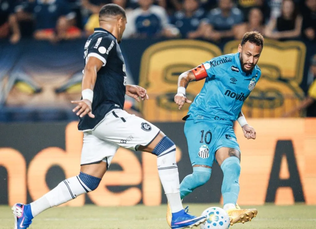 Com Neymar decisivo, Santos vence Remo e volta às quartas da Copa do Brasil