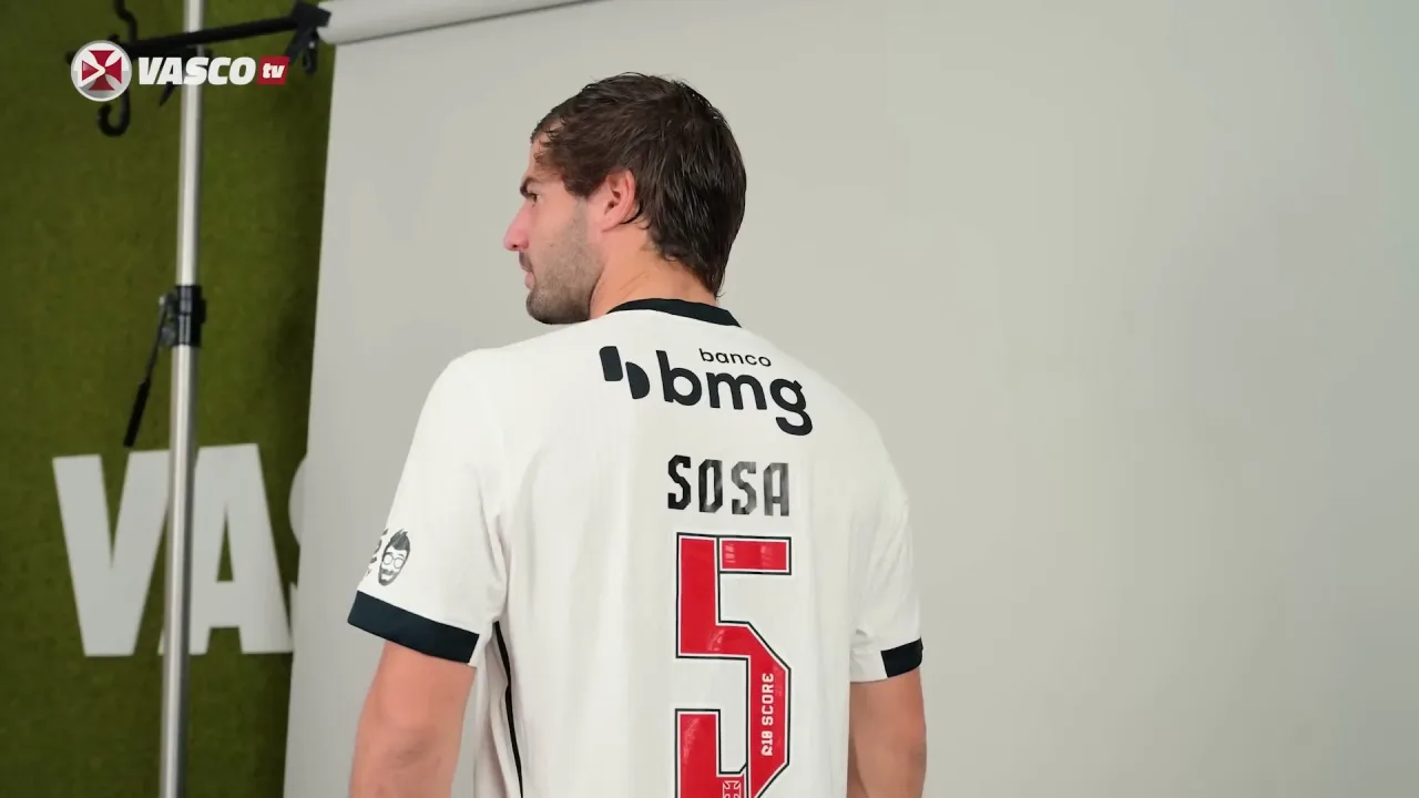 “Entusiasmado para jogar”, diz Santiago Sosa, novo reforço do Vasco