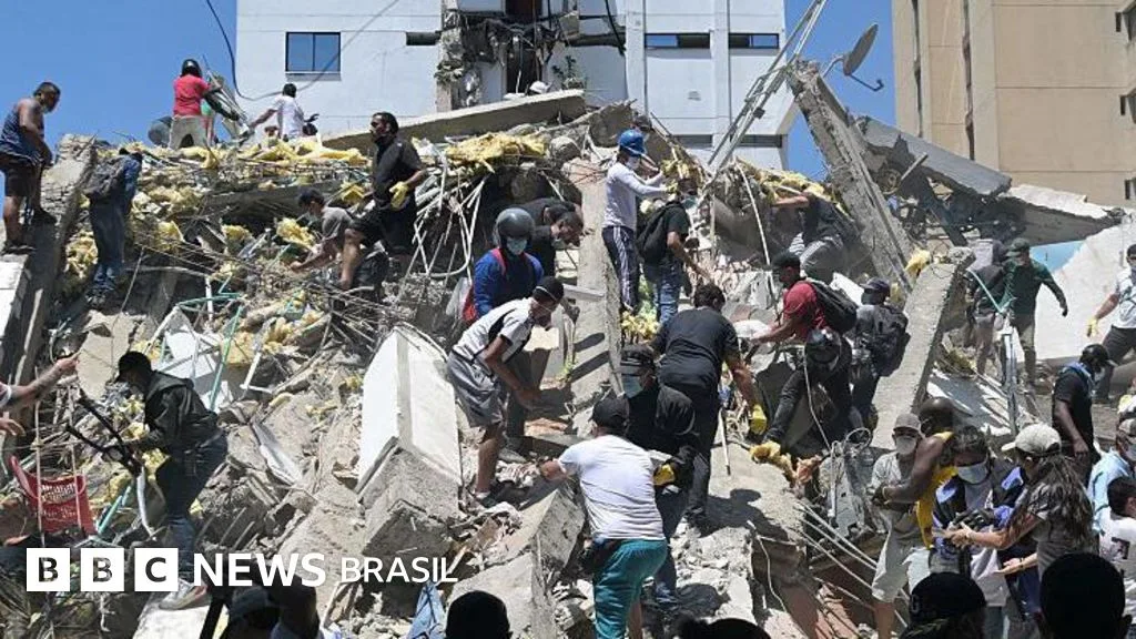As impactantes imagens do terremoto que abalou a Colômbia