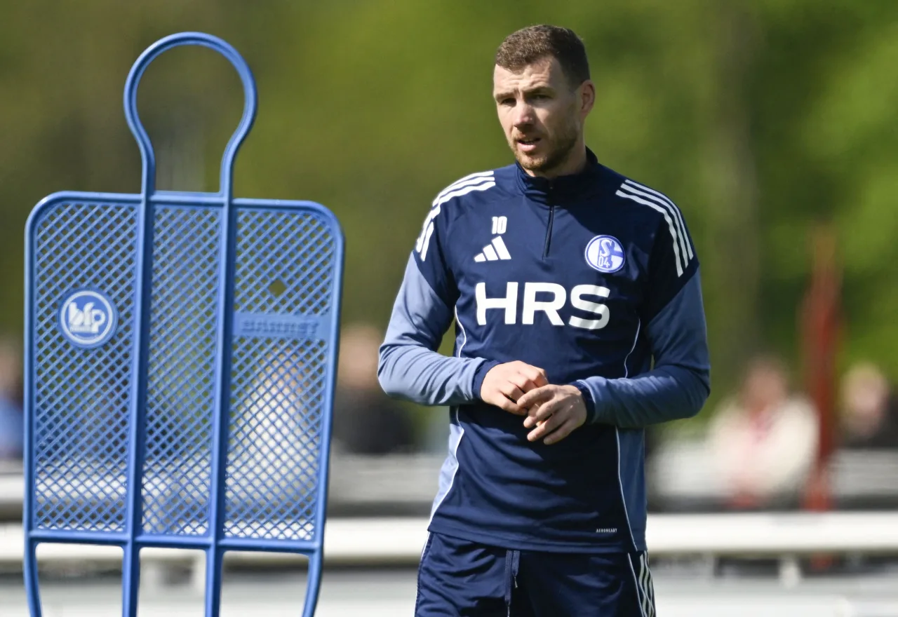 Edin Dzeko renova com Schalke 04 por mais um ano