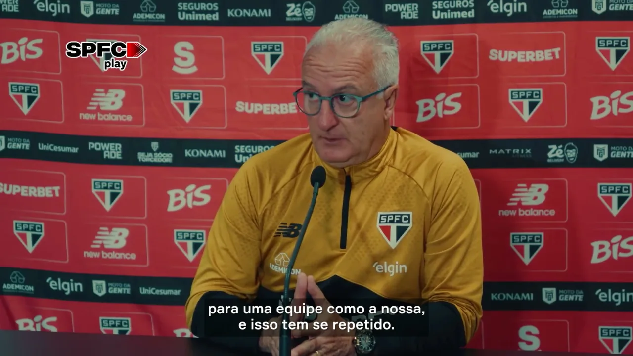 Não estamos conseguindo sustentar resultados”, desabafa Dorival sobre momento do São Paulo
