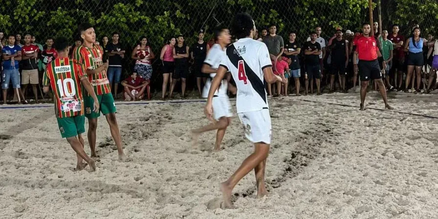 Sampaio Corrêa e Vasco concluem série de amistosos de beach soccer no Maranhão