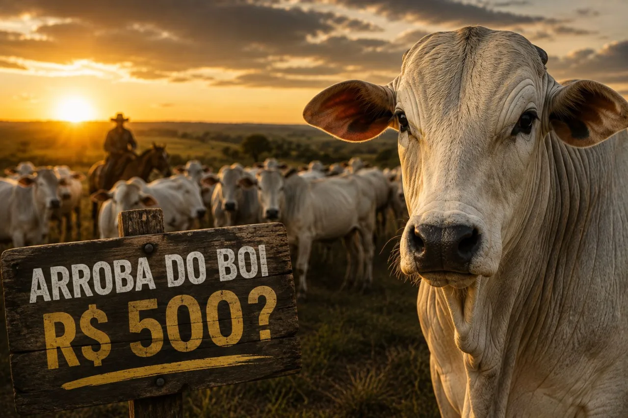 Arroba do boi pode buscar R$ 500? Maurício Velloso diz que questão não é “se”, mas “quando”