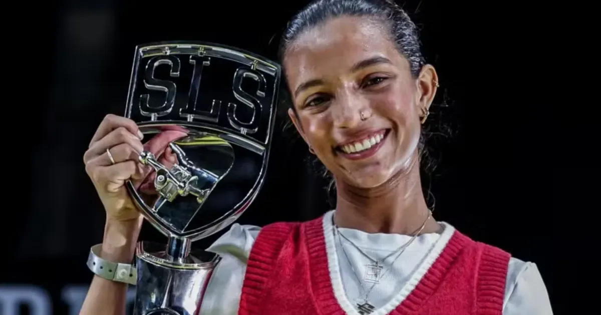 Rayssa Leal bate campeã olímpica e conquista SLS Rio Takeover