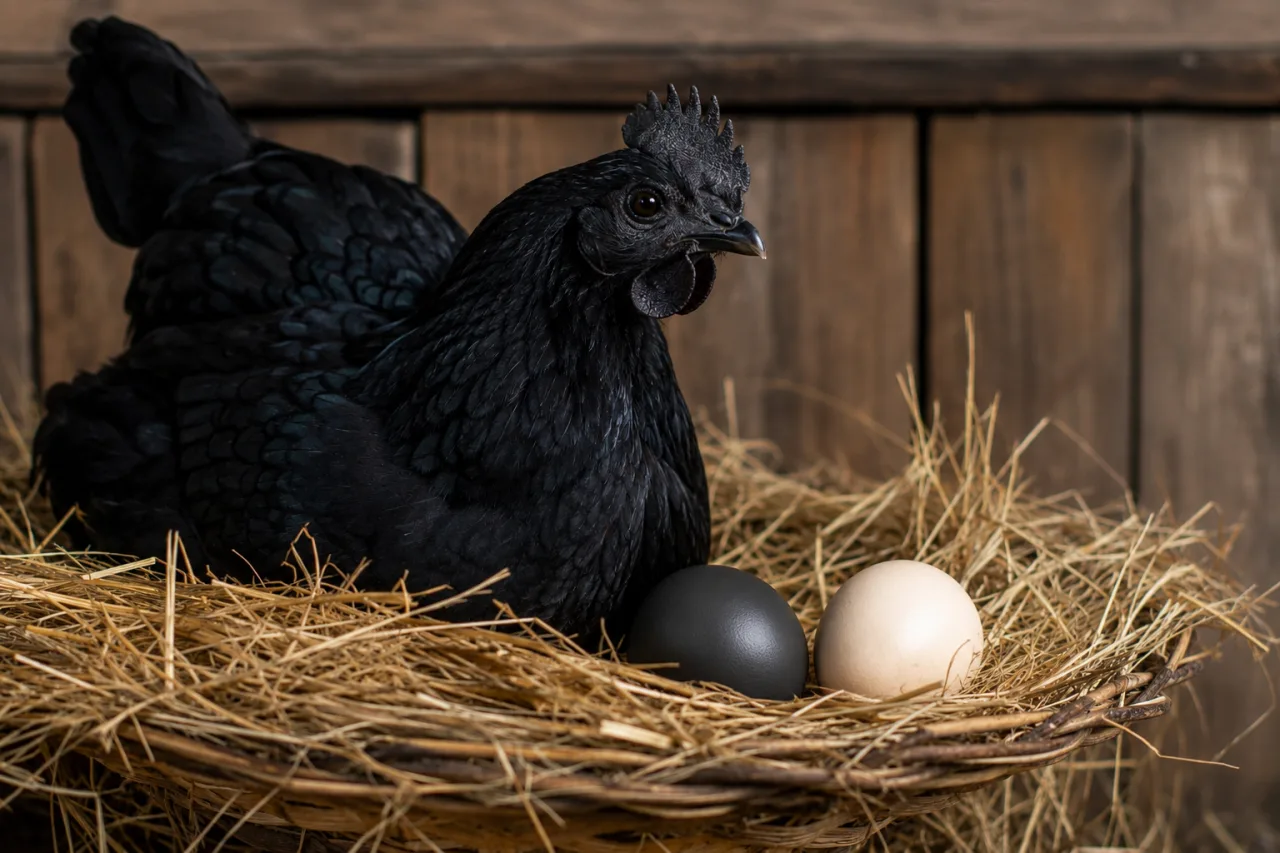 Verdade ou mito: os ovos da galinha Ayam Cemani são pretos?