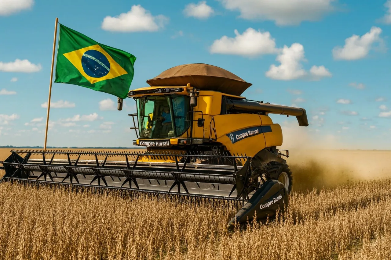Estimativa aponta para uma produção de 360,8 milhões de toneladas na safra 2025/26