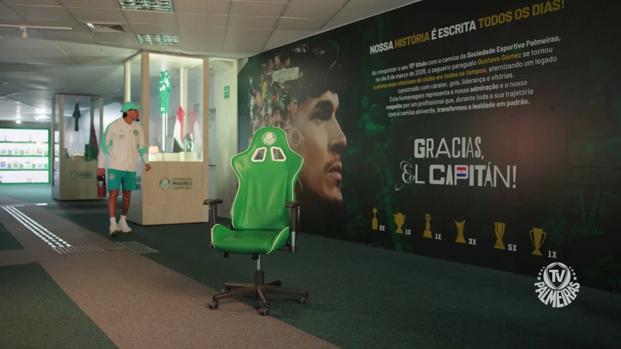 Gustavo Gómez renova com o Palmeiras 2030; veja carta aberta do capitão
