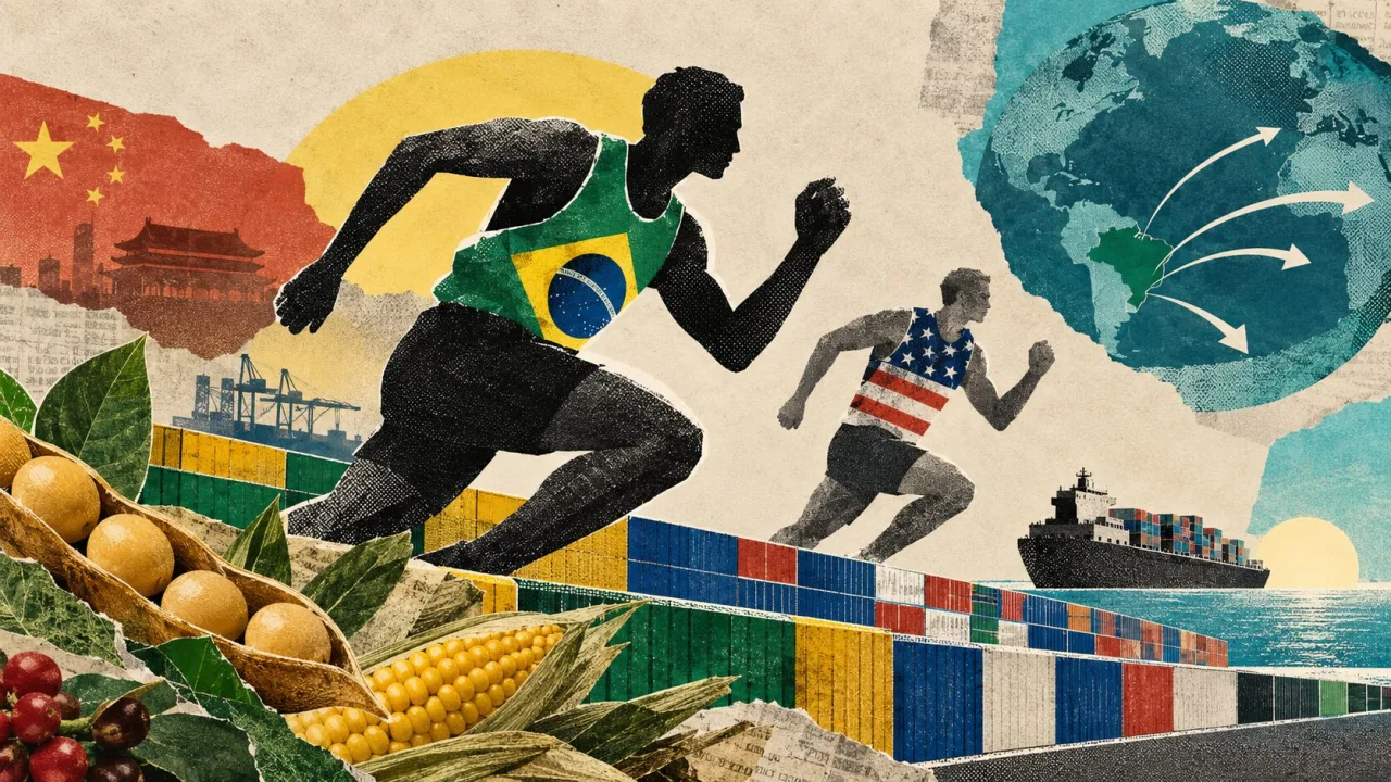 Brasil deve superar EUA e se tornar o maior exportador agrícola do mundo