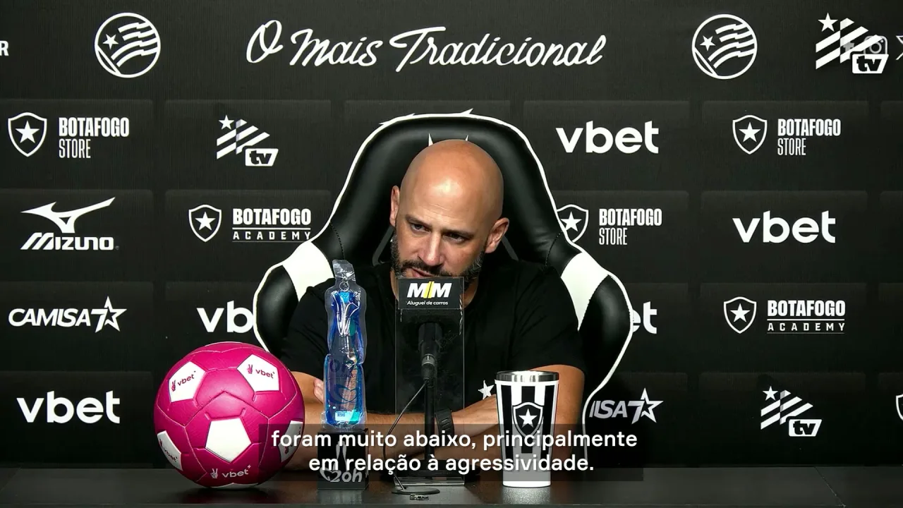 Franclim admite desorganização do Botafogo no fim: “Mais no coração do que na cabeça”